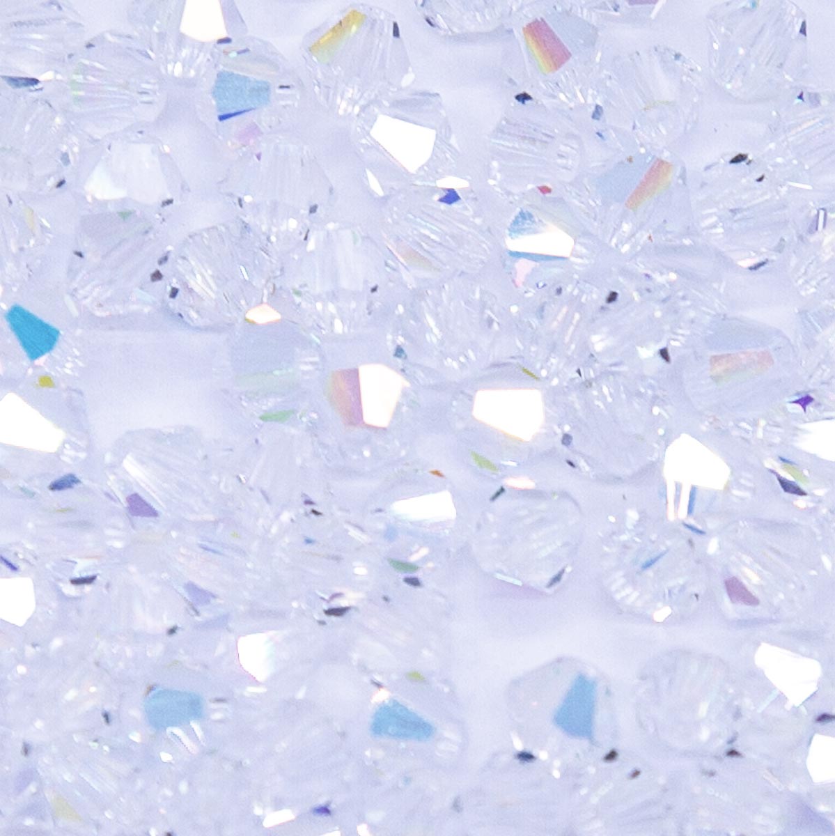 82CC512: Preciosa Crystal Dia Crystal AB 4mm-144PC