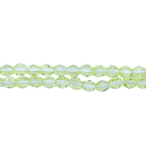 82FC222R: CZ Faceted Diamond Trans Jonquil 4mm-50PC