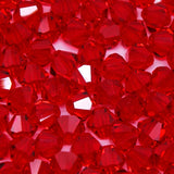 84CC242: Preciosa Crystal Dia Lt Siam 5mm-144PC