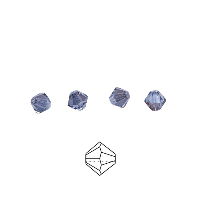 84CC512-E: Preciosa Crystal Dia Valentinit 5mm-144PC