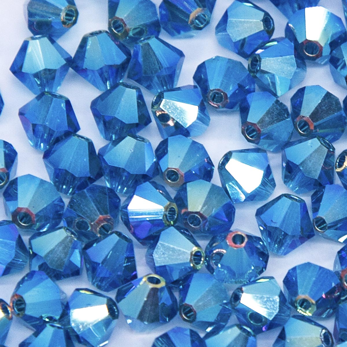 84CC567-F: Preciosa Crystal Dia Indicolite Ab2x 5x5mm-144PC