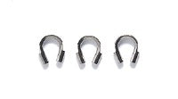 FI174-GM: Wire Guardians Gunmetal .021 Inch Hole - 150 Pieces
