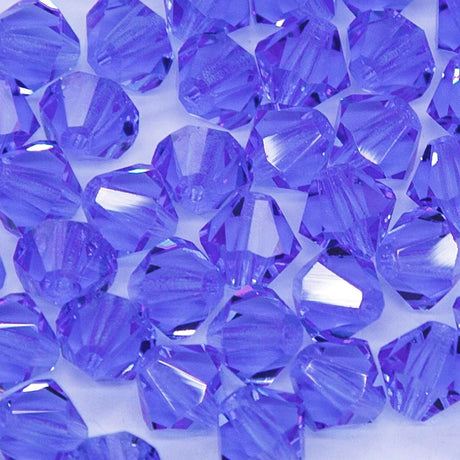 86CC274: Preciosa Crystal Dia Sapphire 6x6mm-72PC