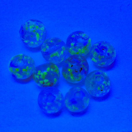 8AL964R: Lamp 8mm Round Aqua Glow 10PPK
