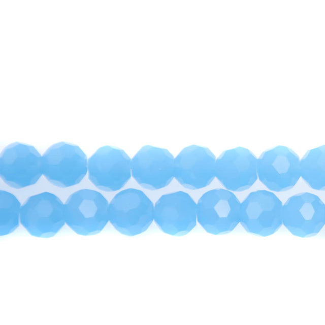 8CG260: 8mm Aqua Opal Quartz Round Beads 15.5"