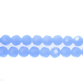 8CG270: 8mm Blue Opal Quartz Round Beads 15.5"