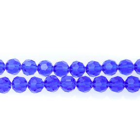 8CG273: 8mm Sapphire Glass Faceted Round