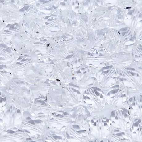8FC212-L: CZ FACET RD Crystal 8MM-150 Pieces
