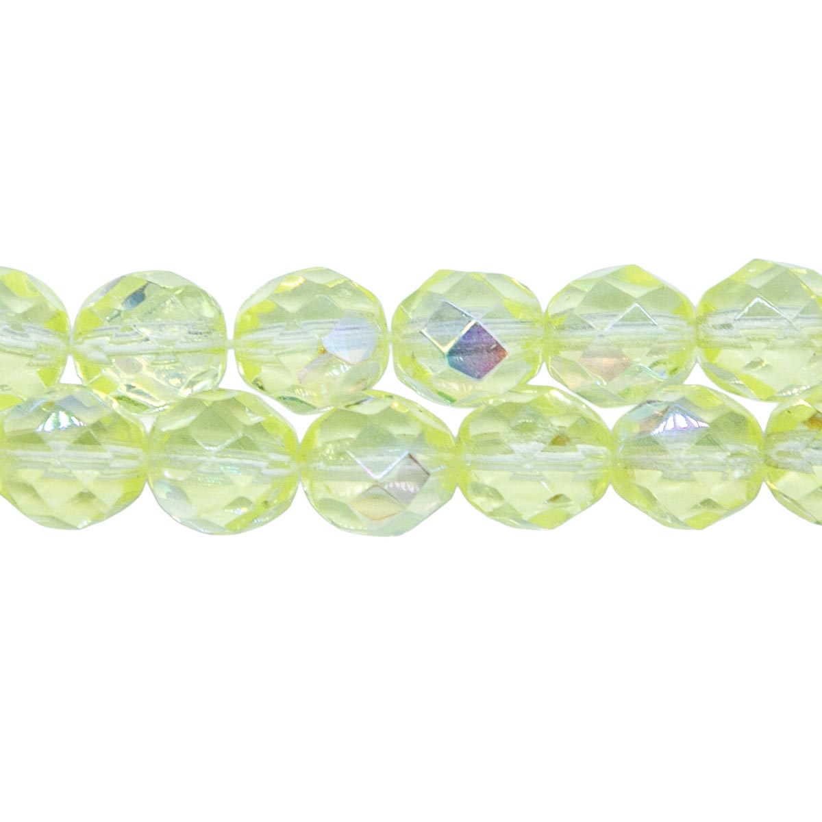 8FC522: CZ FACET RD Jonquil AB 8mm-150PC