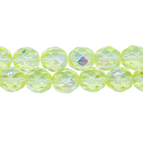 8FC522: CZ FACET RD Jonquil AB 8mm-150PC