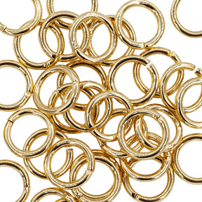 8FI200-G: Jump Ring Gold 8mm NF - 36PC