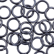 8FI200-GM: Jump Ring Gunmetal 8mm 16 Ga NF - 36PC