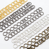 8FI200-MX: Jump Ring 8mm 16Ga NF 5 Finish Mix 180PPK