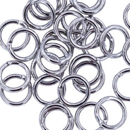 8FI200-R: Jump Ring Rhodium 8mm NF 16Ga - 36PC