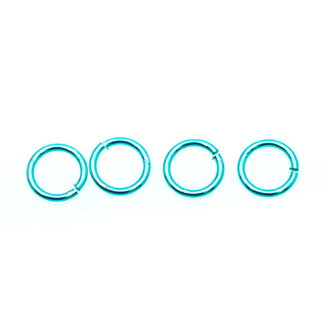 8FI222-GR: JumpRing Green 18GA 8mm 160PC/25GM