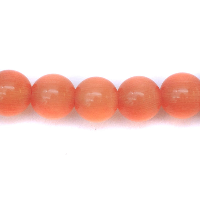 8FO635-2: Fiber Optic Round Peach 8mm