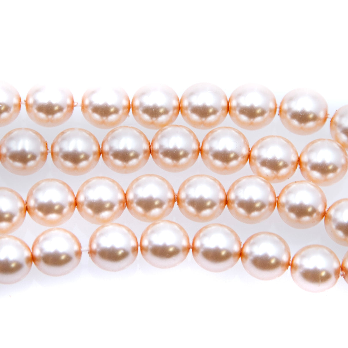 8GP691R: CZ Round Cultura Pearl LT Pink 8mm-25PC