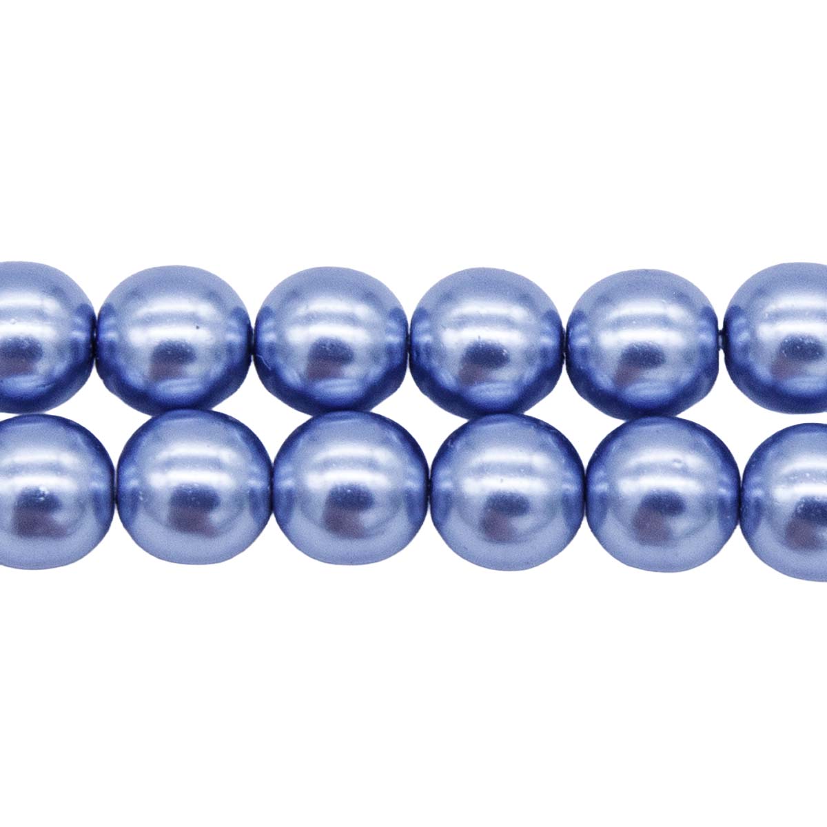 8GP695: CZ Glass Pearl Periwinkle 8mm - 150PC