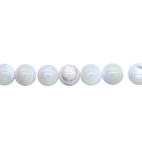 8MP611: Mother Of Pearl Round 8mm - String
