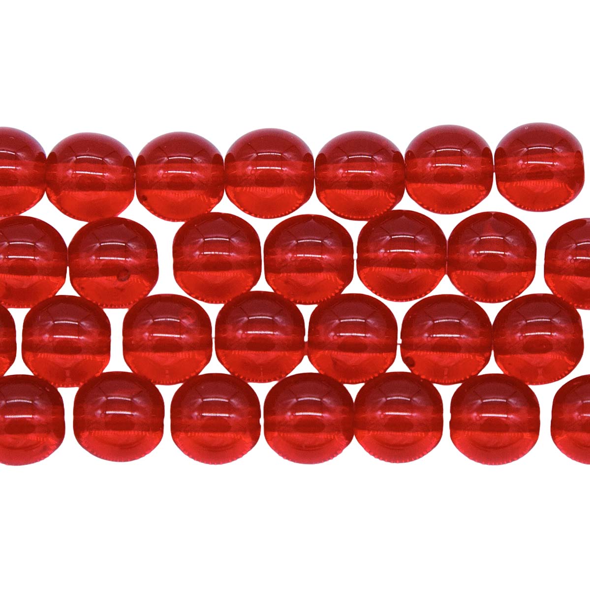8RD244: CZ Round TR Ruby 8mm 150PC
