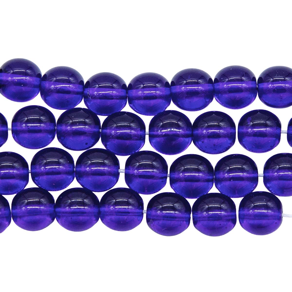 8RD278R: CZ Round Trans Cobalt 8mm-25PC