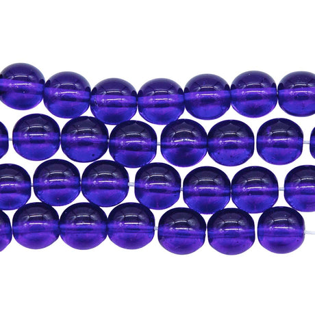 8RD278R: CZ Round Trans Cobalt 8mm-25PC