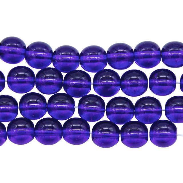 8RD278R: CZ Round Trans Cobalt 8mm-25PC
