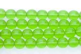 8RD281: CZ Round Peridot 8mm - 300 PC