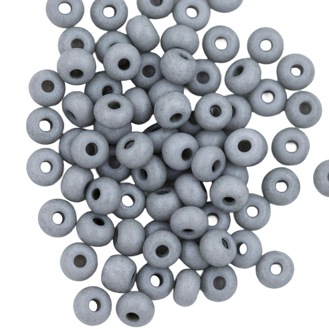 8SB104-TVL: CZ Seed Bead Opaque Moonstone 8/0 - 200 Grams