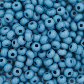 8SB163-TVL: CZ Seed Bead Opaque Ocean Mist 8/0 - 200 Grams