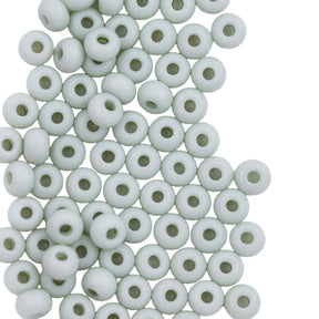 8SB181-TVL: CZ Seed Bead Opaque White Sage 8/0 - 200 Grams
