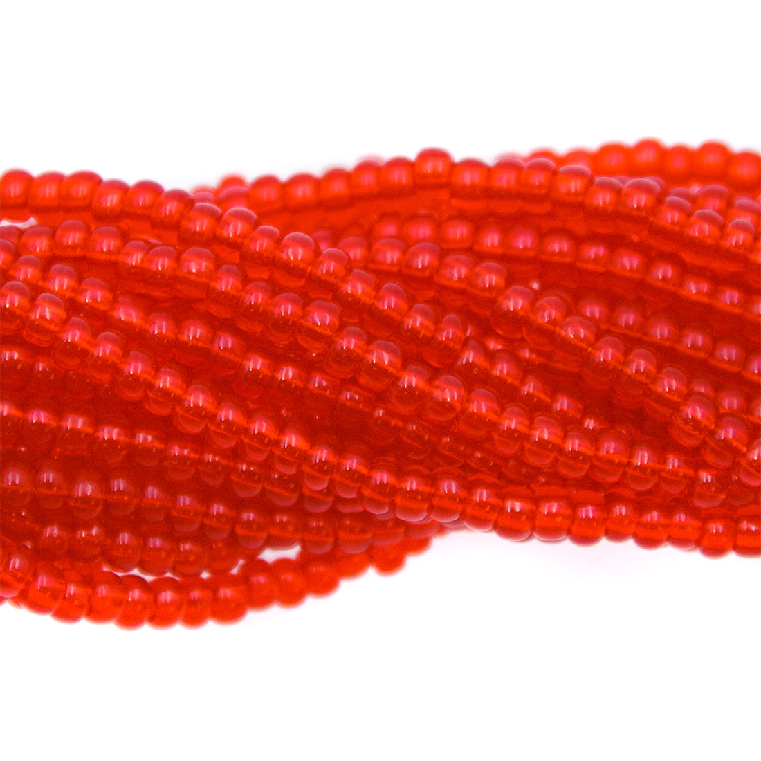 8SB238R: CZ Seed Bead Transparent Hyacinth 8/0 1HK