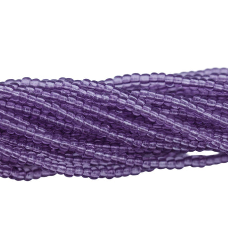 8SB6297R: CZ Seed Bead Sol Gel Transparent Tanzanite 8/0 1HK