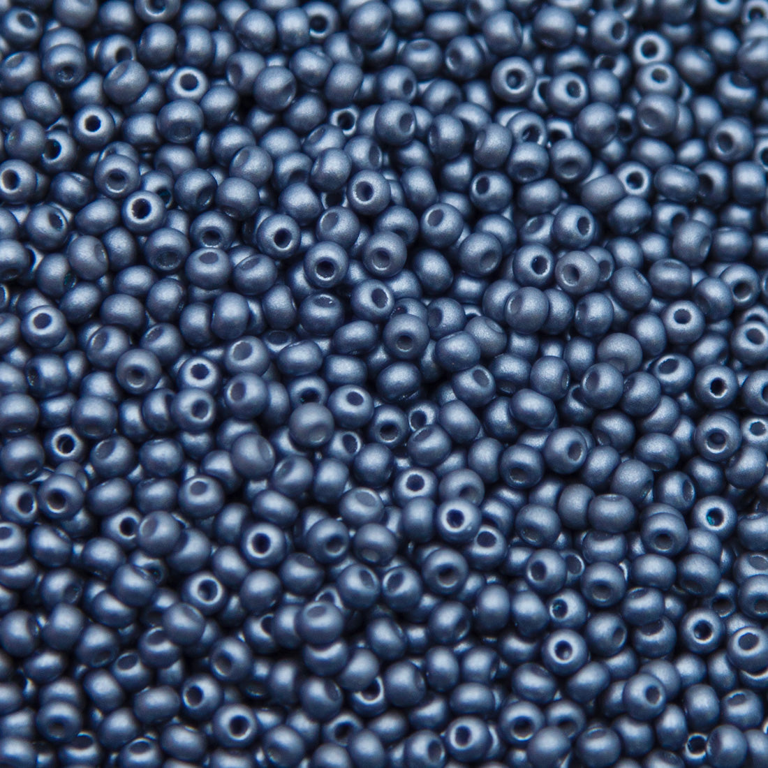 8SB907-PL: CZ Seed Bead Permalux Grey 8/0 Loose