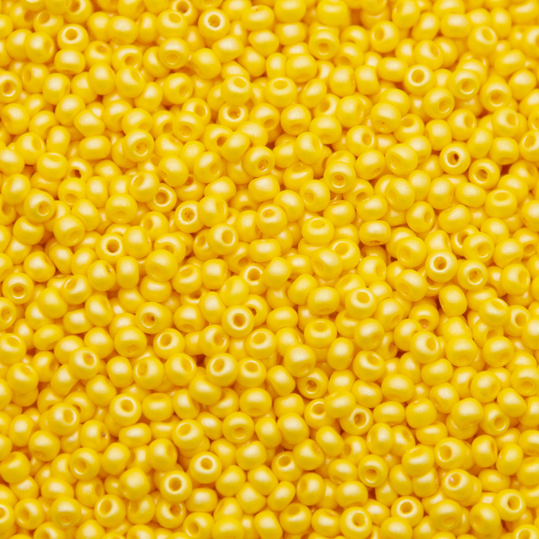 8SB925-PL: CZ Seed Bead Permalux Dark Yellow 8/0 Loose