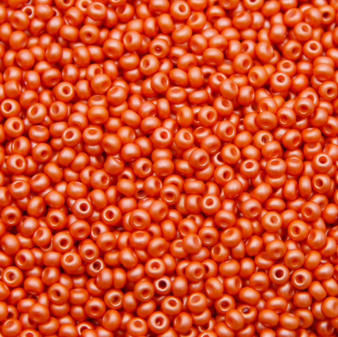 8SB935-PL: CZ Seed Bead Permalux Orange 8/0 Loose