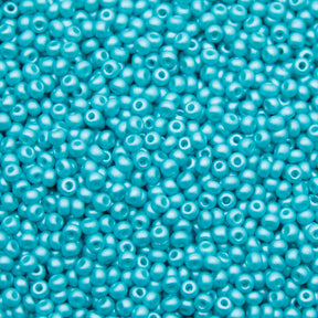 8SB981-PLR: CZ Seed Bead Permalux Mint 8/0 Loose