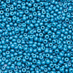 8SB985-PL: CZ Seed Bead Permalux Sea Green 8/0 Loose