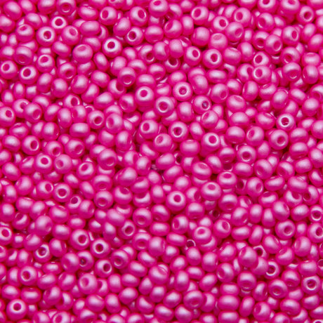 8SB992-PL: CZ Seed Bead Permalux Light Pink 8/0 Loose