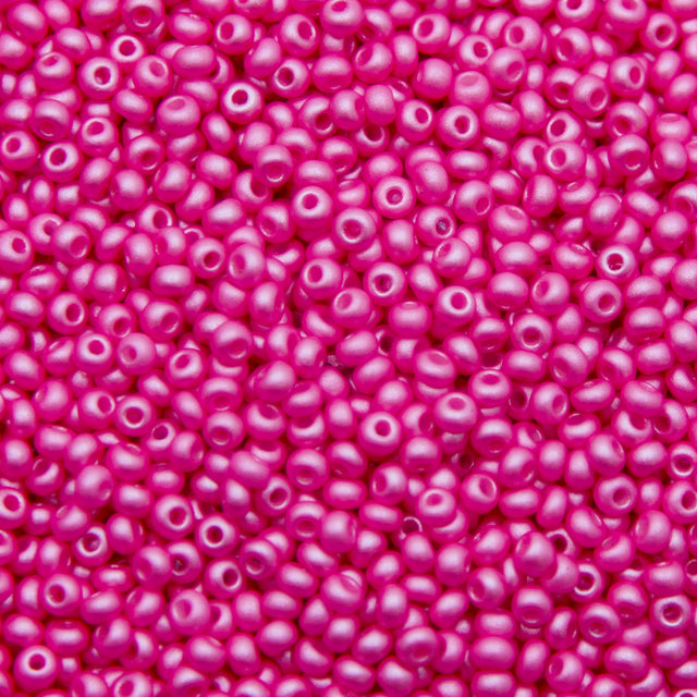 8SB992-PL: CZ Seed Bead Permalux Light Pink 8/0 Loose