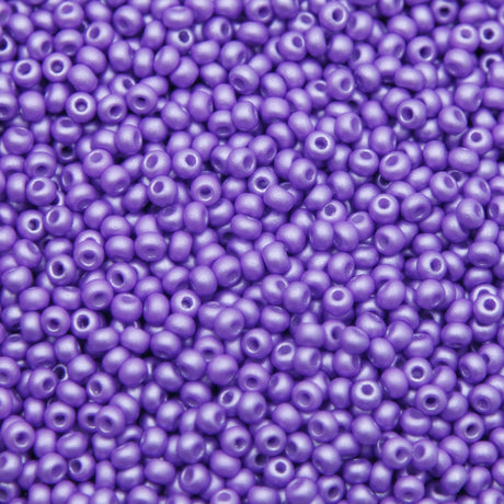 8SB997-PL: CZ Seed Bead Permalux Lavender 8/0 Loose