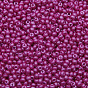 8SB998-PL: CZ Seed Bead Permalux Purple 8/0 Loose