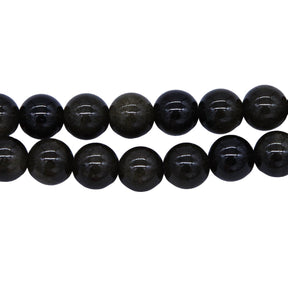 8ST410-G2: Golden Obsidian Round 8mm