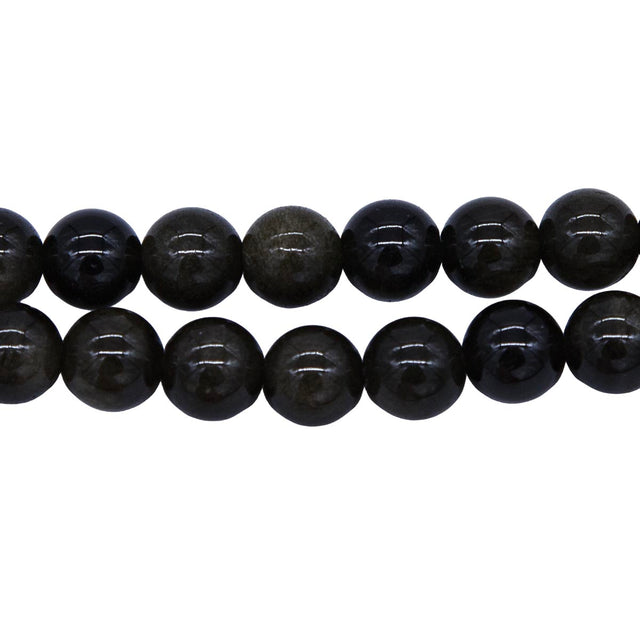 8ST410-G2: Golden Obsidian Round 8mm