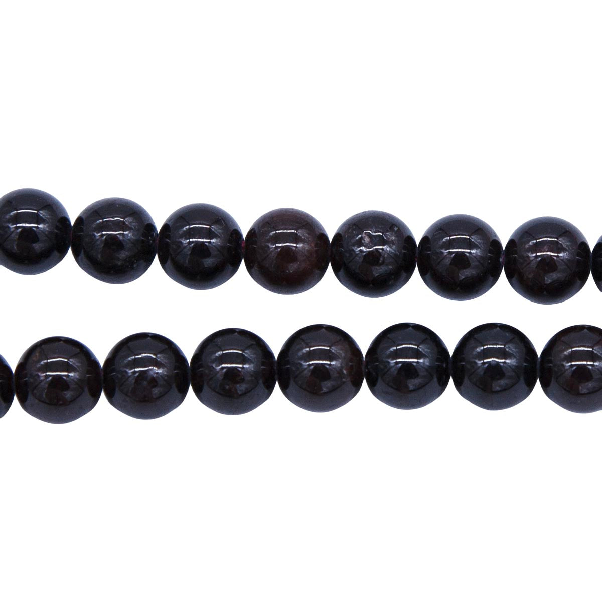 8ST418: Garnet Round 8mm