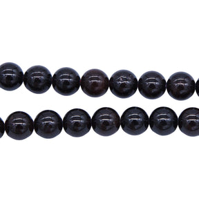 8ST418: Garnet Round 8mm