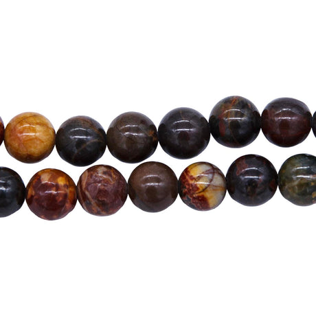 8ST451: Cherry Creek Jasper Round 8mm