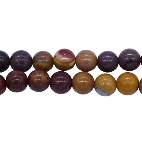8ST471-2: Mookaite Jasper Round 8mm