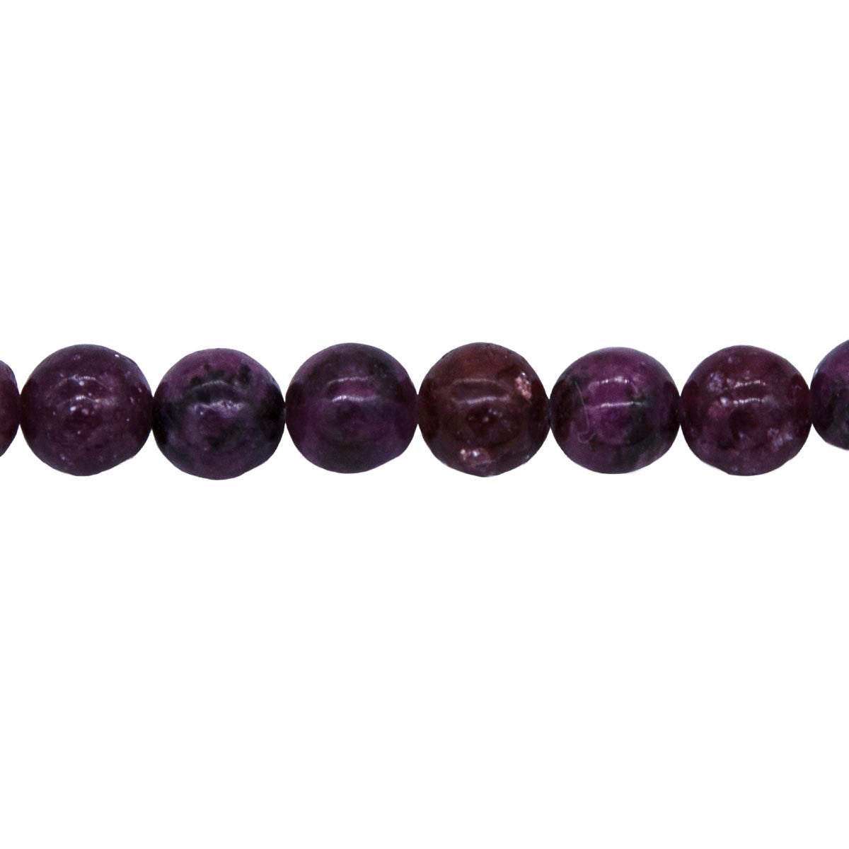 8ST543-E: Lepidolite Round 8mm Enhanced
