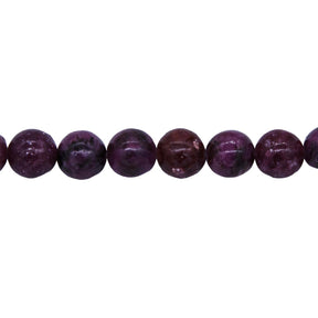 8ST543-E: Lepidolite Round 8mm Enhanced
